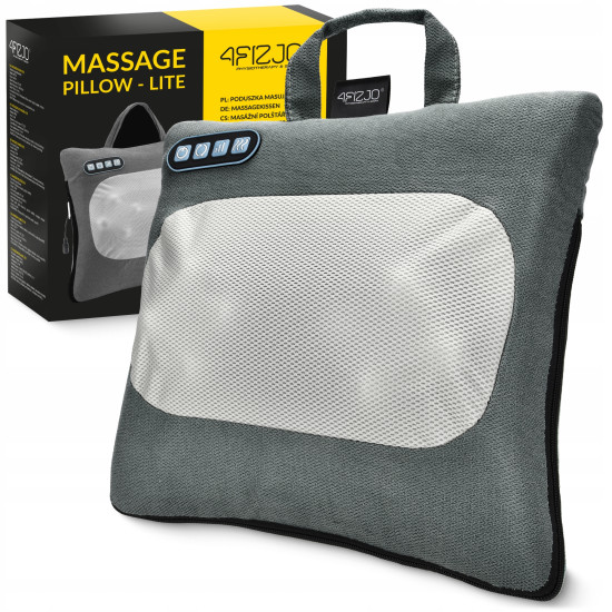 Купить Массажная подушка  4FIZJO Shiatsu Lite Black в Киеве - фото №1